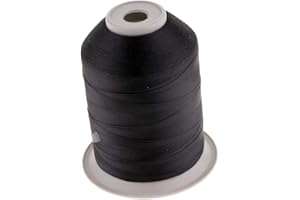 Homyl Rod Wrapping Line, Linea da Pesca, Lenza Leader, Filo da Pesca in Nylon - Nero