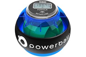 Powerball NSD 280Hz Palla per Esercizi di Riabilitazione e Potenziamento della Avambraccio | Allenatore per la Forza di Presa | Esercizi Isometrici