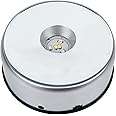 LED Light Base for Crystal Rotating Display Stand with LED Light, Seven ...