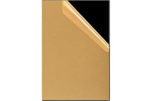 ZESABGE A4 Plaque Acrylique Noir,297 * 210 * 4.5mm Feuille Acrylique en Plexiglas,Feuille de Plastique pour Peinture,Cadre Photo,Impression,etc