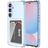 Ehr. Samsung Galaxy A57 Uyumlu Kamera Korumalı Kartlıklı K&ouml;şeleri Airbag Tasarımlı Darbe &Ouml;nleyici L&uuml;ks Şeffaf Silikon Kılıf
