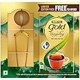 Tata Tea Gold Darjeeling | Fine Long Leaf Authentic Darjeeling Tea | Black Tea | Limited Edition Pack | Promo Pack with Tea Infuser | 200grams