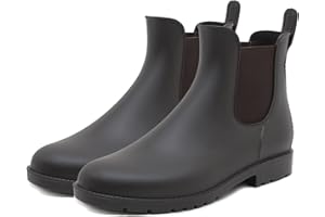 Uniuni Damen Herren Wasserdicht Gummistiefel mit Rutschfest Sohle