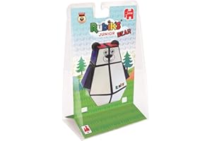 Jumbo-' s Rubik'S Junior Bear - Oso de Peluche, Color Rojo, 140-146 (12162)