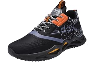 SDEQA Męskie buty do koszykówki High Top trenerów koszykówki Lace-Up Athletic Walking Gym Running Sneakers Lekki oddychający non-slip