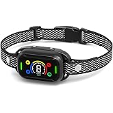Hopdiye T319 K&ouml;pek Havlama &Ouml;nleyici Tasma, 5 Farklı &Ccedil;alışma Modu, IPX7 Su Dayanıklı, 380mAh Batarya, Siyah