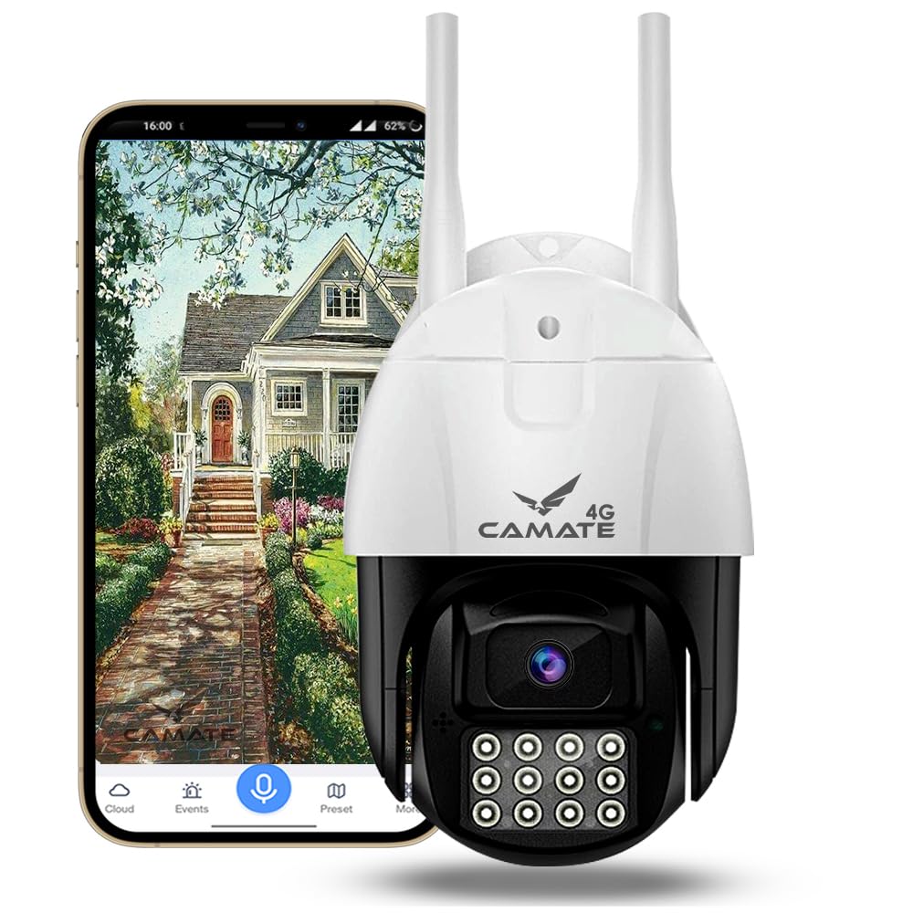 Camate Eclipse 4G Smart CCTV Camera Review with Night Vision and Tracking