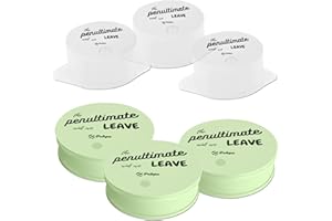 PUKPU Protectores Tapa Vasos Antidroga de Silicona Reutilizables - Pack 6 Unidades Color Verde y Blanco - Condones para Copas y Vasos - Autodefensa para Fiestas y Festivales - Libre de Plástico BPA