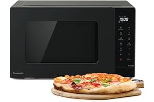 Panasonic NN-K36NBMEPG, Horno Microondas, 24 Litros, 900W de Potencia, 8 Programas Automáticos, Tecnología de Cocción Dual, F