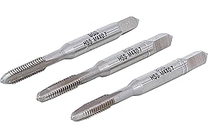 BGS 931 | Jeu de tarauds | pré-taraud et filière | HSS-G | M4 x 0,7 mm | 3 pièces
