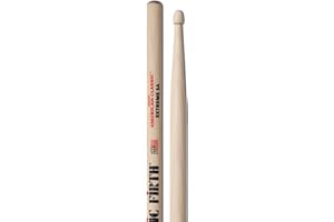 Vic Firth Bacchette American Classic, Extreme 5A, Noce Americano, Punta in Legno