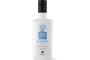 ‎TERRA CRETA Terra Creta Platinum 0.3 Oliwa Extra Virgin 500ml – Ultra niska kwasowość | Tłoczona na zimno | Premium z Krety | Odmiana Koroneiki
