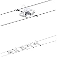 Paulmann 94134 Cable Lighting System – Mac II White Cable Lamp, 5 Spots with Tension Cable and Transformer, Max 10 Watt GU5.3 Wire Cable System Without Bulbs