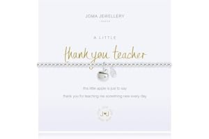 Joma Jewellery Thank You Teacher Bracelet For A Little Big Thank You