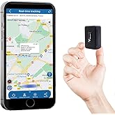 Winnes GPS Tracker Mini Without Subscription with Strong Magnet, GPS Tracker for Cars, Bikes, Children, Elderly, Pockets, Out