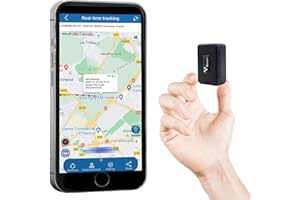 Winnes GPS Tracker Mini Ohne ABO Mit Starker Magnet,GPS-Tracker für Autos, Fahrräder, Kinder, ältere Menschen, Taschen, Outdoor-Aktivitäten, wasserdicht, Mit kostenlosen Apps, Website TK913