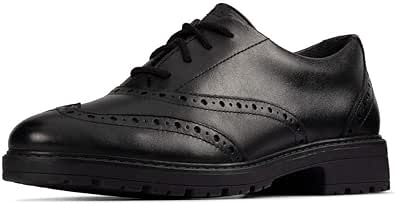 loxham brogue youth black leather