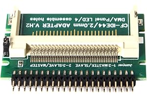 Cablecc CF Compact Flash Merory Card to Laptop 2.5 44 Pins Male IDE Hard Disk Drive HDD SSD Adapter