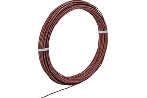 Wazakura Alambre de entrenamiento de bonsái de cobre recocido 1.6mm 300g HECHO EN JAPÓN, alambre de bonsái japonés para árbol de bonsái que forma 16m - 1.6mm