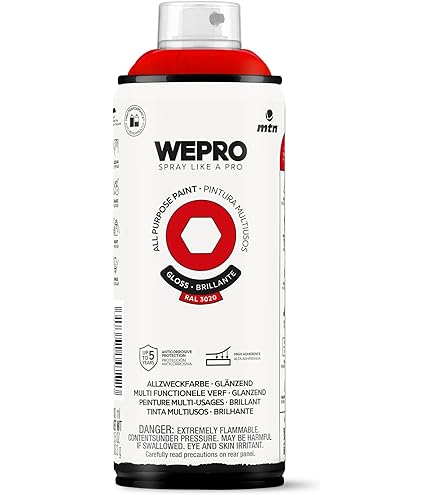 ESMALTE ROJO FUEGO 3000 400 ML ACRILICO BOTE