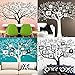 Produktbild Wandaro Wandtattoo Baum mit Ästen und Blättern I weiß (BxH) 179 x 150 cm I Wohnzimmer Schlafzimmer Wandaufkleber Wandsticker Aufkleber Sticker W3277