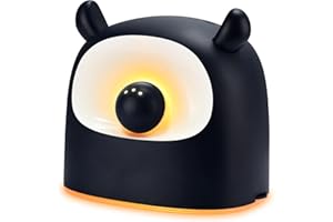 Qimaoo Humidificateur d'air 500 ml Humidificateur d'air pour chambre à coucher avec diffuseur d'arôme et fonction veilleuse pour plantes de pépinière