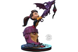 Quantum Mechanix QMx - X-Men - Kitty Pryde and Lockheed Q-Fig Elite Diorama MVL-0053 Multicolore Taille Unique