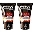 Pond's Men Energy Charge Face Wash, 100g (Pack of 2)