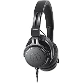 Audio Technica Ath-M60X Profesyonel St&uuml;dyo Monit&ouml;r Kulaklığı, Siyah, Standart