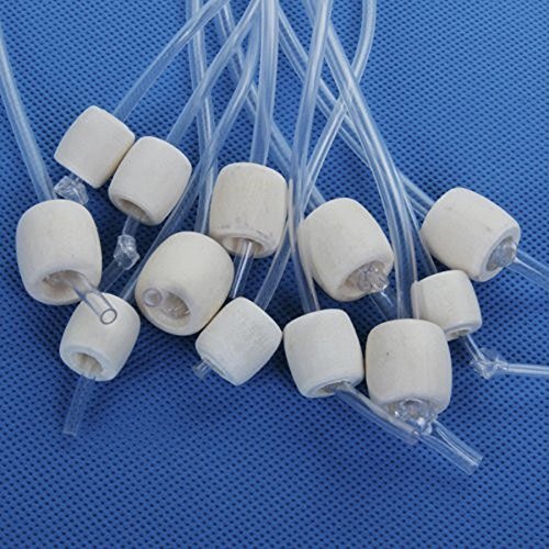 Pixnor 12st Professional unterschiedlich große gebleicht Teppich häkeln Haken Bambusnadeln (3.0 mm bis 10,0 mm) - 3