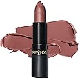 REVLON Super Lustrous Luscious Matte Lipstick, 80% Conditioning Ingredients, intance color, Waterproof, Long-Lasting, 100% Vegan Lipstick, Shameless (014), 4.25 gm