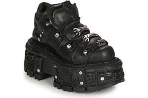 New Rock Milo Botki/Buty Za Kostkę Mezczyzni Czarny Buty Za Kostkę Shoes