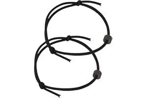 SAVITA 2 Pezzi Braccialetti per Car Window Breaker, Elastico Cinturino da Polso Glass Breaker con Perline in Carburo di Tungsteno Rompivetro Emergenza Strumenti di Fuga per Lato del Veicolo e Lunotto