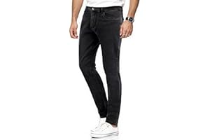 GINGTTO Vaqueros Elasticos Hombre Slim Fit Jeans Skinny Tapered Denim Pantalones Jeans para Hombres