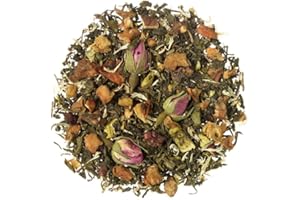 TEA SHOP - Té Blanco Sakura Beauty Blend 100g - 50 Tazas - Formato a Granel - White Tea - En Hojas - Mezcla con Verde - Beauty y Digestivo