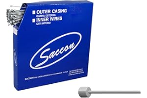 ONOGAL 2x Cable de Cambio Saccon Acero Bicicleta de Carretera y Montaña MTB 1.2mm 6094