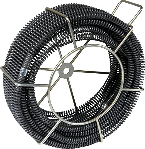 Preisvergleich Produktbild 5 Rohrreinigungsspiralen Ø 16mm im Tragekorb von ROWO® kompatibel ROTHENBERGER®