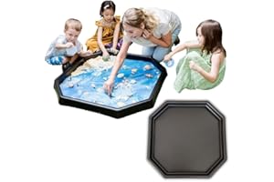 Latchini Tuff Tray for Children’s (70cm x 70 cm) Sensory Table, Messy Play Ideal for Sand & Water Activities, Durable Plastic Mixing Tray Unique Learning Play Trays for Kids|Pack of 1