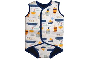 Splash About Jednoczęściowy strój kąpielowy dla chłopców i niemowląt, holowniki,
