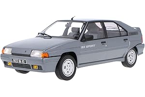 Norev NV181690 Citroën BX Sport 1985-Fox Grey Citroen Modello da collezione in scala 1:18, multicolore