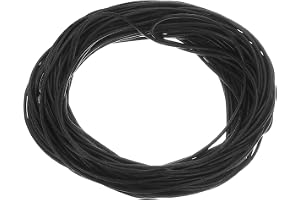 QUARKZMAN silikonskoumtätningsremsa, 1 mm diameter, 12 meter lång, vädertätningsremsor av skumgummi, runt gummisnöre, massivt