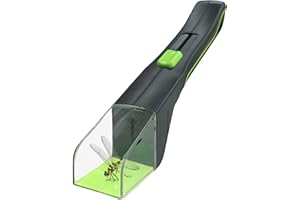 AMFUN Attrape Insecte, Attrape Araignée, Attraper et Observer Insectes pour Papillons, Insectes, Araignée, pour araignées, à Usage des Enfants et des Adultes (Vert)