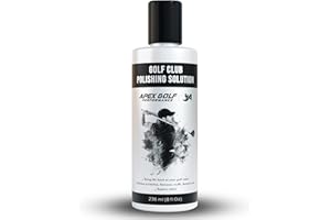 APEX GOLF PERFORMANCE Golf Club polishing kit, Golf Club Scratch Remover, Polish Golf Clubs to Restore Shine, Great Addition to Your Golf Club Cleaning kit, Golf Club Polish