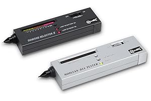cultj Diamond Selector II + Moissanite/Diamond Tester Diamanttester Schmucktester Schmucktester, Hochpräzise professionelle Praxis Schmuck Diamond Selector II Moissant Tester, Jewelry Gems Tool