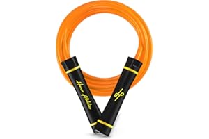 ‎HONOR ATHLETICS Muay Thai Stil Gewichtetes Springseil/Entwickelt für Hochintensives Training/Muay Thai & MMA - Langlebiges PVC Springseil - Schweres 1,1 lb PVC Springseil für Fitness