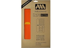 All Mountain Style AMS Protège-Cadre à Forte résilience Extra Solids – Protégez Votre vélo Contre Les Rayures et Les Bosses