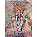 Produktbild cicianco 5d DIY Runde Diamant Malerei Stickerei Bohrer Hand Kreuzstich Kit Wohnkultur, Elefanten (30x40 cm)