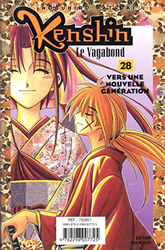 couverture de : Kenshin le vagabond tomes 27-28 : la r&eacute;ponse - vers une n...