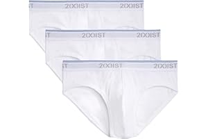2(X)IST 2(X) IST Męskie bawełniane majtki ze stretchu, 3-pak, Biały/biały/biały, M
