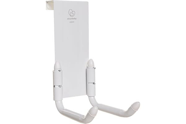 Dreambaby StrollAway Crochet de suspension pour poussette de bébé – Crochet en métal robuste avec capacité de charge de 22,5 kg – Modèle G256